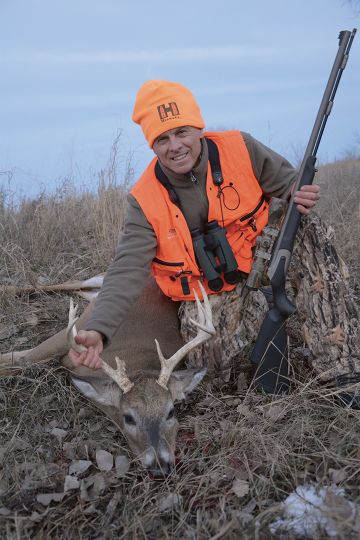 It took three days for Jack to down this whitetail with a muzzleloader in an area where a November rut hunt could reveal a comparable animal in a few hours. Such are the demands of deer hunting in December.